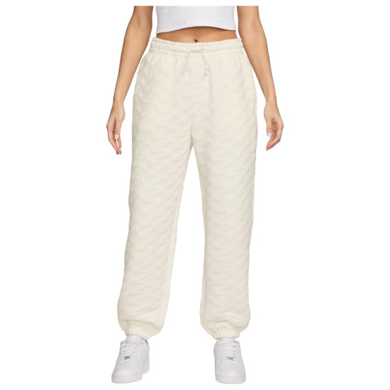 Nike Γυναικείο παντελόνι φόρμας Sportswear Phoenix Fleece High-Waisted Oversized Jacquard Pants